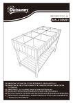 845-238V01 Jardini&egrave;re sur Pieds | AI Chat &amp; PDF