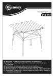 IN231000443V01 Table de camping | Chat IA &amp; PDF