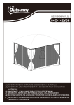 84C-142V04 Gazebo Manuel d'utilisation | Chat AI &amp; PDF