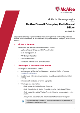 Guide McAfee Firewall Enterprise, Multi-Firewall | AI Chat & PDF Access