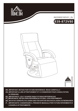 839-872V80 Manuel d'Utilisateur | AI Chat & PDF