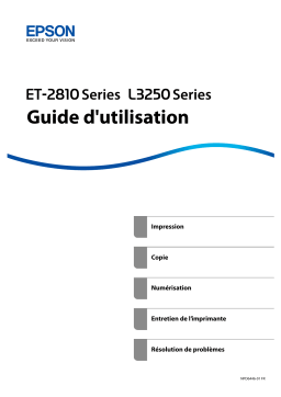 ET-2810 Series L3250 Series | Chat IA & Téléchargement PDF