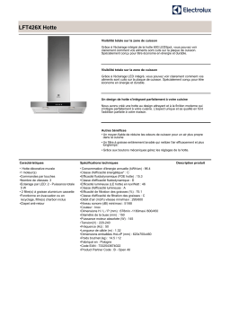 Electrolux LFT426X Manuel du propriétaire