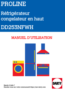 PROLINE DD253NFWH Manuel d'utilisation | AI chat