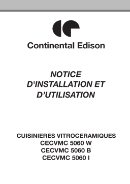 CECVMC 5060 W/B/I: Notice d'utilisation + Chat IA