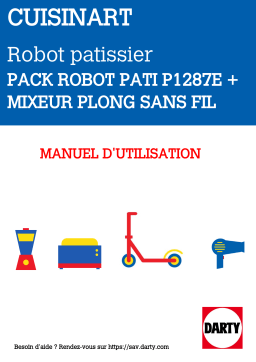 Cuisinart SM50E Robot Pâtissier : AI Chat & PDF Access