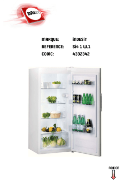 INDESIT SI4 1 W.1 : Manuel d'utilisation + Chat IA