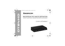 Sagemcom DT84HD Manuel Utilisateur | AI Chat & PDF