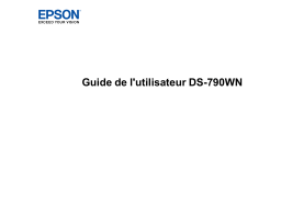 Epson DS-790WN Guide d'Utilisateur + Chat IA