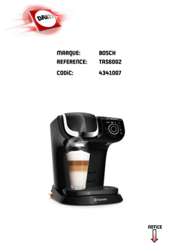 BOSCH TAS6002 Machine à Café : AI Chat & PDF Access