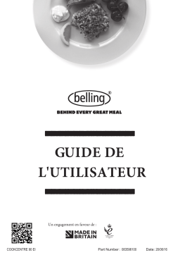 Cookcentre 90 EI Guide d'Utilisateur + Chat IA