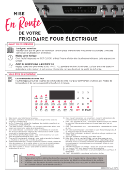 Four électrique Frigidaire: Aide IA et téléchargement PDF