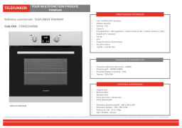 TELEFUNKEN TFKMP64X Four Multifonction | AI Chat & PDF