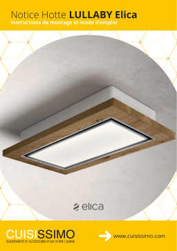 Elica LULLABY Hotte : Manuel d'installation + IA