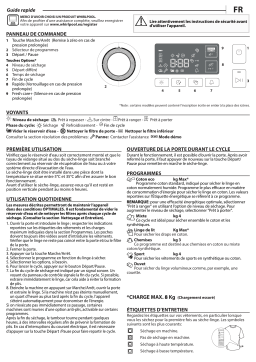 Sèche-linge : Guide Rapide + Chat IA et PDF