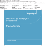 Angeleye Fire Angel Manuel du propri&eacute;taire