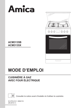 Amica ACM3135B/X Mode d'emploi | AI Chat & PDF