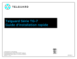 Telguard S&eacute;rie TG-7 Guide d'installation | AI Chat &amp; PDF