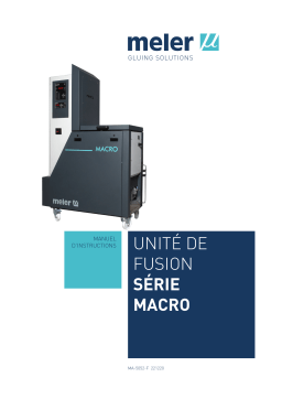 Meler Fusores Macro Manuel utilisateur