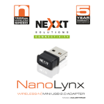 NanoLynx AULUB155U2: Guide d'installation rapide + Chat IA