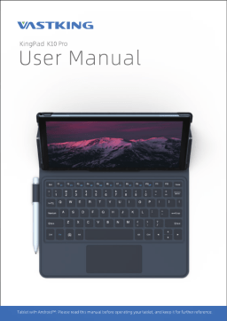 KingPad K10 Pro Manuel d'Utilisateur | AI Chat & PDF