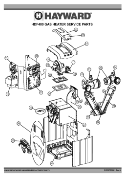 HDF400 Pièces de service | Chat IA et téléchargement PDF