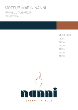 NANNI T4.205...Z4.270 Manuel Utilisateur : IA & PDF