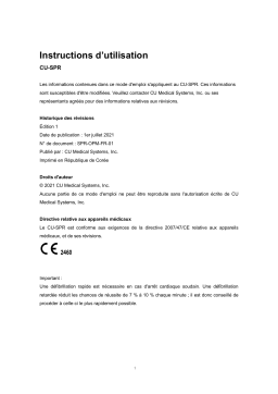 CU-SPR Mode d'emploi | Chat IA et Téléchargement PDF