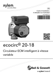 ecocirc 20-18 : Guide d'installation + Chat IA