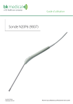 Guide d'utilisation Sonde N20P6 | BK Medical