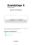 Grandstage X Manuel d'utilisation | AI Chat &amp; PDF Access