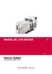 Pfeiffer Pascal Series 5-21 m3/h Mode d'emploi