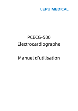 PCECG-500 Électrocardiographe : Chat IA & PDF Téléchargement