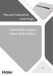 Haier HW90-BPD13386U1 Manuel d'utilisation | AI Chat &amp; PDF
