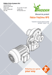 Ridder PolyDrive RPD : Manuel + Chat IA &amp; PDF