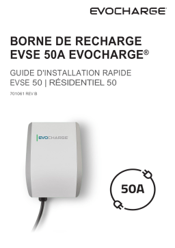 EVOCHARGE EVSE 50A EVOCHARGE Manuel utilisateur