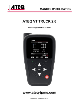 ATEQ VT TRUCK 2.0 Manuel d'utilisation | AI Chat