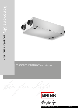 Renovent Sky 300 Enthalpy: Guide d'installation + IA