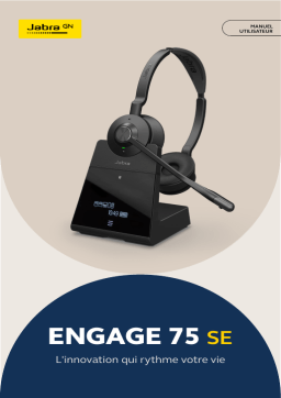 Jabra Engage 75 SE Manuel utilisateur