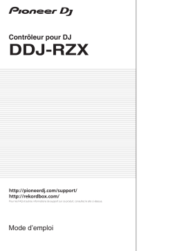 Pioneer DJ DDJ-RZX : Mode d'emploi + Chat IA