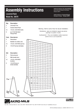 30676 Étagère à persiennes: Instructions + Chat IA