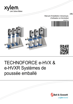 Bell & Gossett TECHNOFORCE e-HVX & e-HVXR Manuel du propriétaire