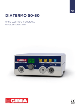 DIATERMO 50, 80 Manuel d'utilisation | IA Chat & PDF