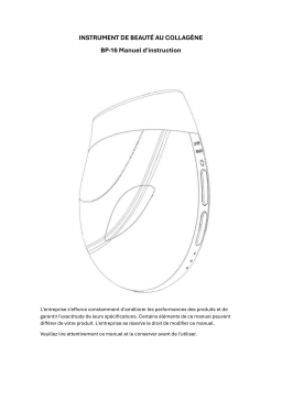 BP-16 Instrument Beauté Collagène: Chat IA & PDF
