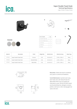 Vapor V71223, V71224, V71225 | Fiche technique avec IA