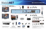 Guide de Connexion WatchNET ENM-04 PoE: AI Chat &amp; PDF