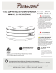 FP-551-GY Table Foyer Convertible: Chat IA et PDF