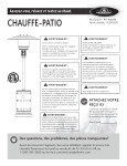 KLD7002S Chauffe-Patio: Assistance IA + T&eacute;l&eacute;chargement PDF