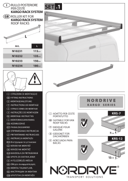 NORDRIVE KARGO SERIES Rouleau: Notice + Chat IA