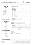 Aluprof BS45/ER Mode d'emploi